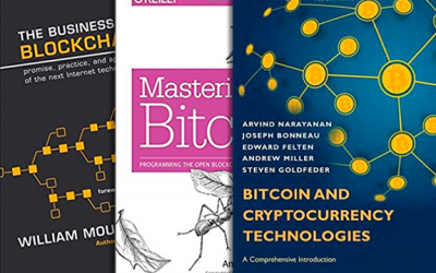 Três livros que são referências sobre Bitcoin, Blockchain e criptomoedas