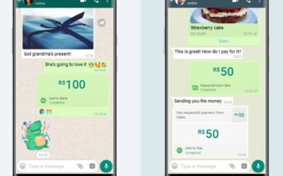 Agora é possível fazer pagamentos pelo chat do WhatsApp